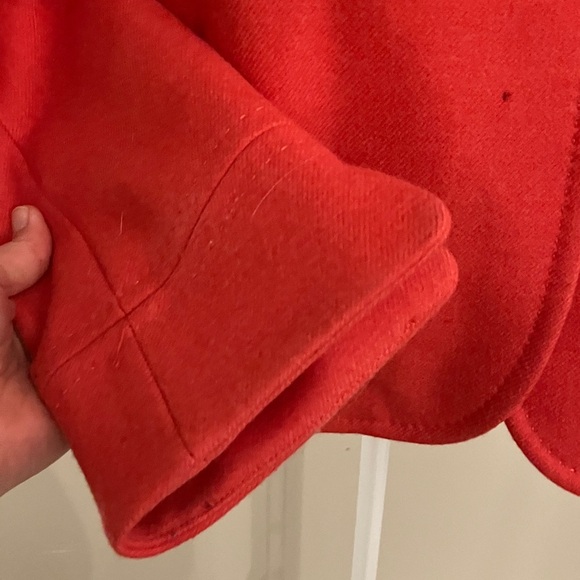 J. Crew 100% Wool  Coral Women's Blazer Sz 4 - Picture 6 of 8